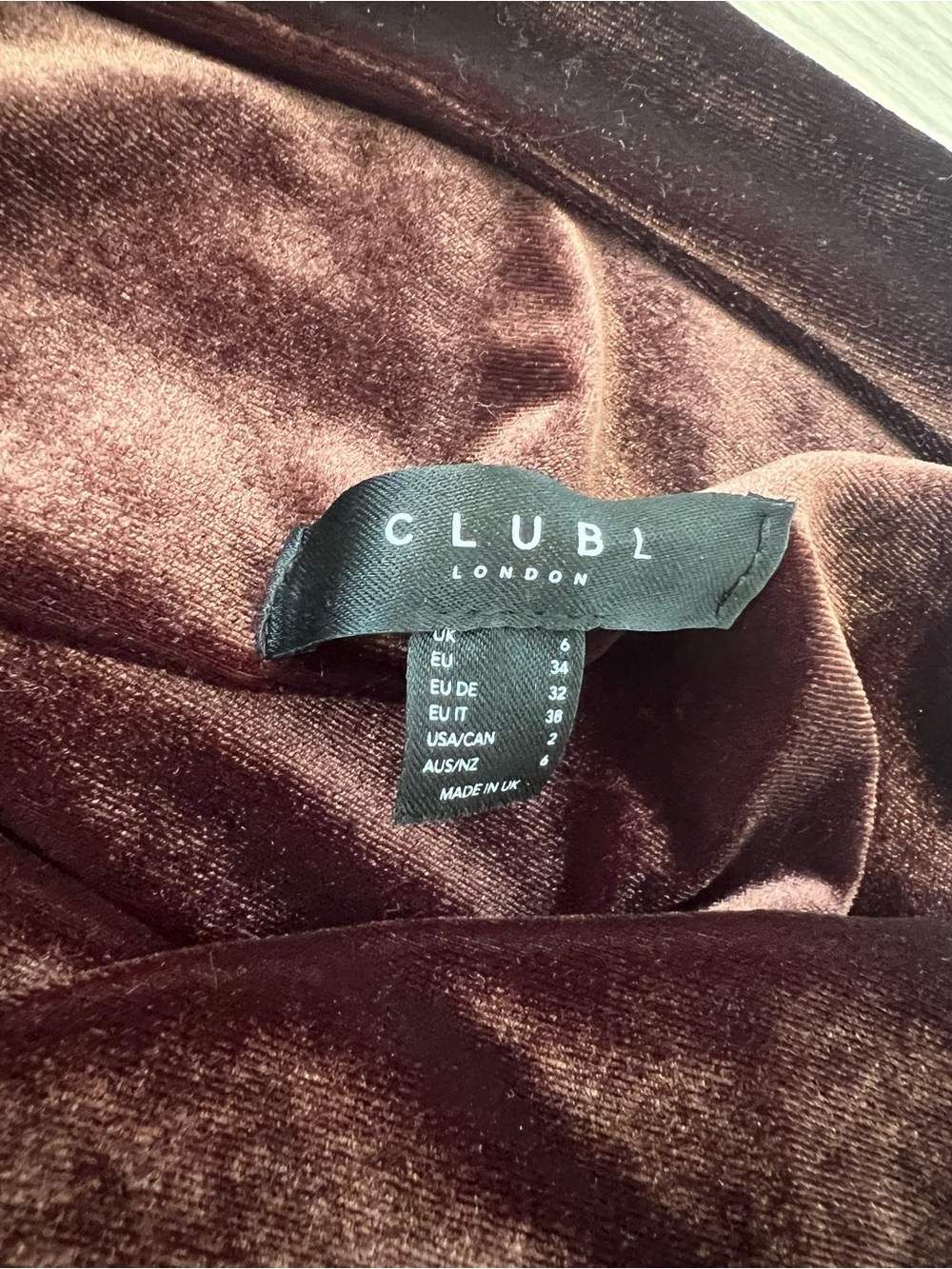 Brown Maxi Dress (Club L London - Neeka) - Picture 6 of 6